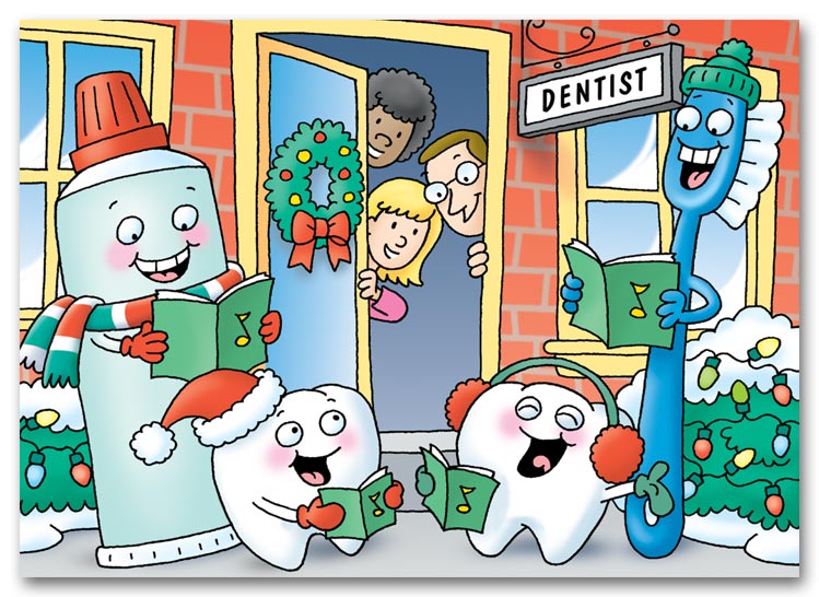 H58715, Caroling At Dentist Office