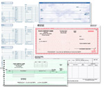 Business Checks, 3-to-a-Page Checks, One Write Checks, Voucher Checks