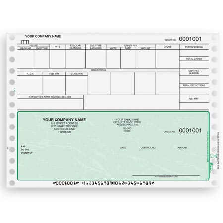 Check Stub Template on Check Stub Template Excel Free Download